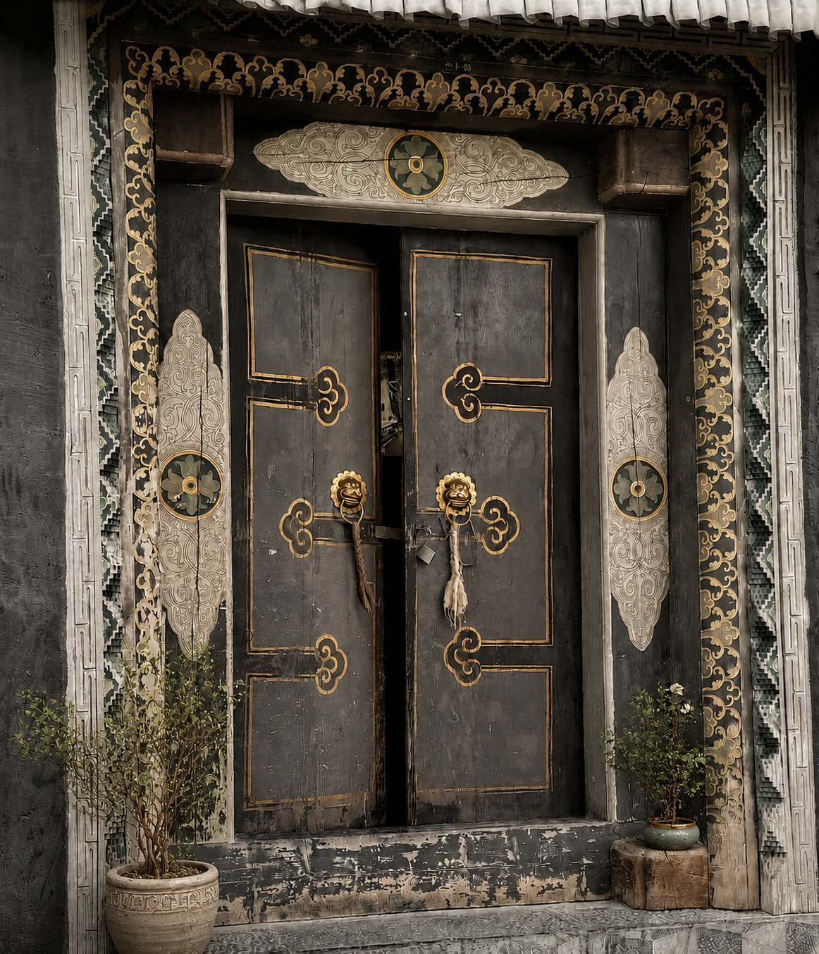 Ornate door — entering European markets