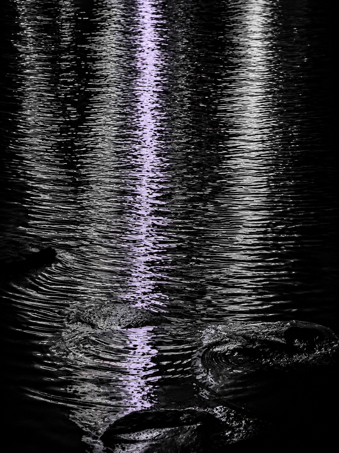 Water reflection, Asia to Europe